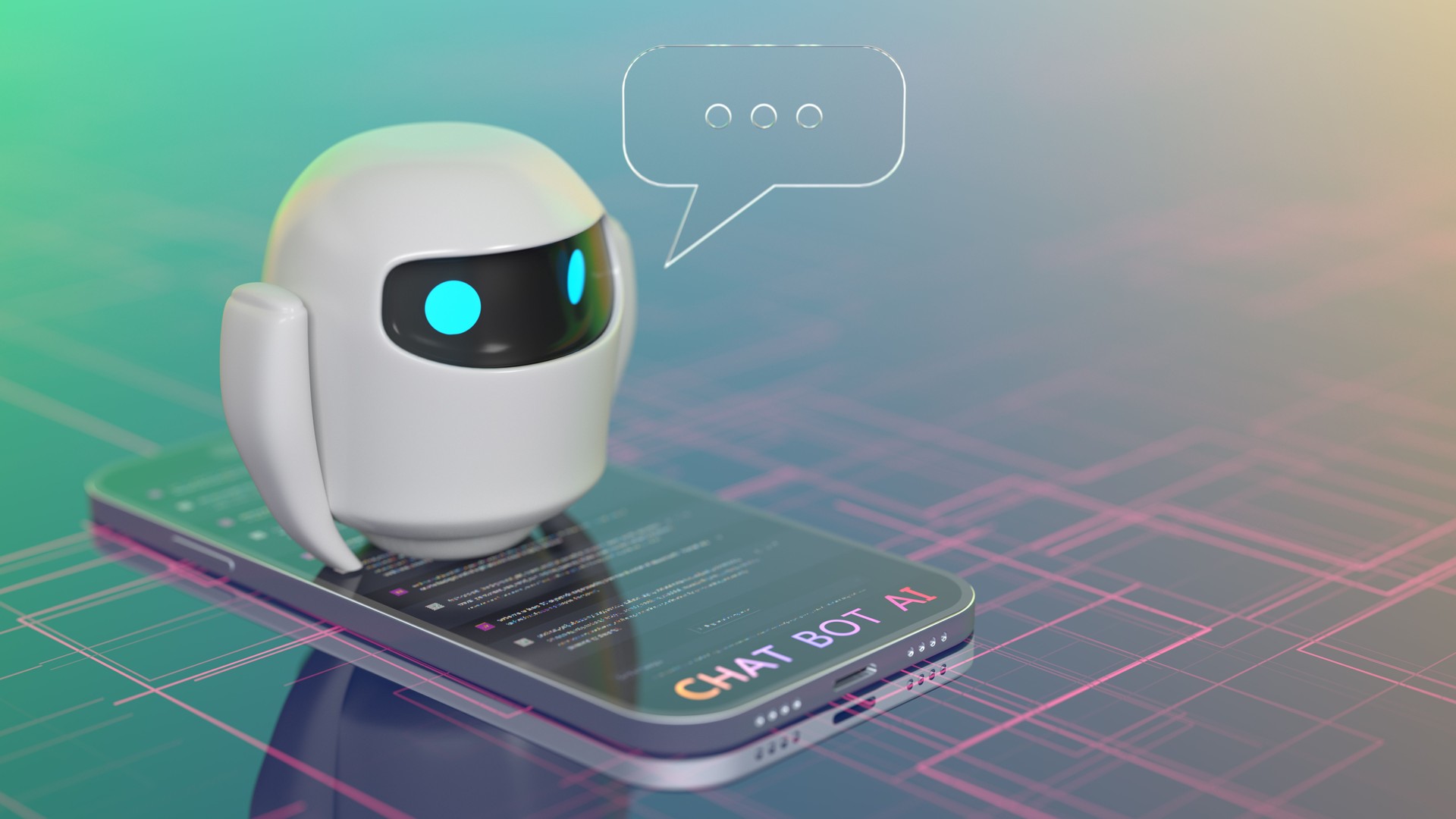 AI chatbot - Artificial Intelligence innovation digital concept